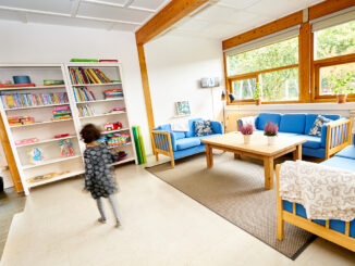 Holmegaardshuset, barn der leger